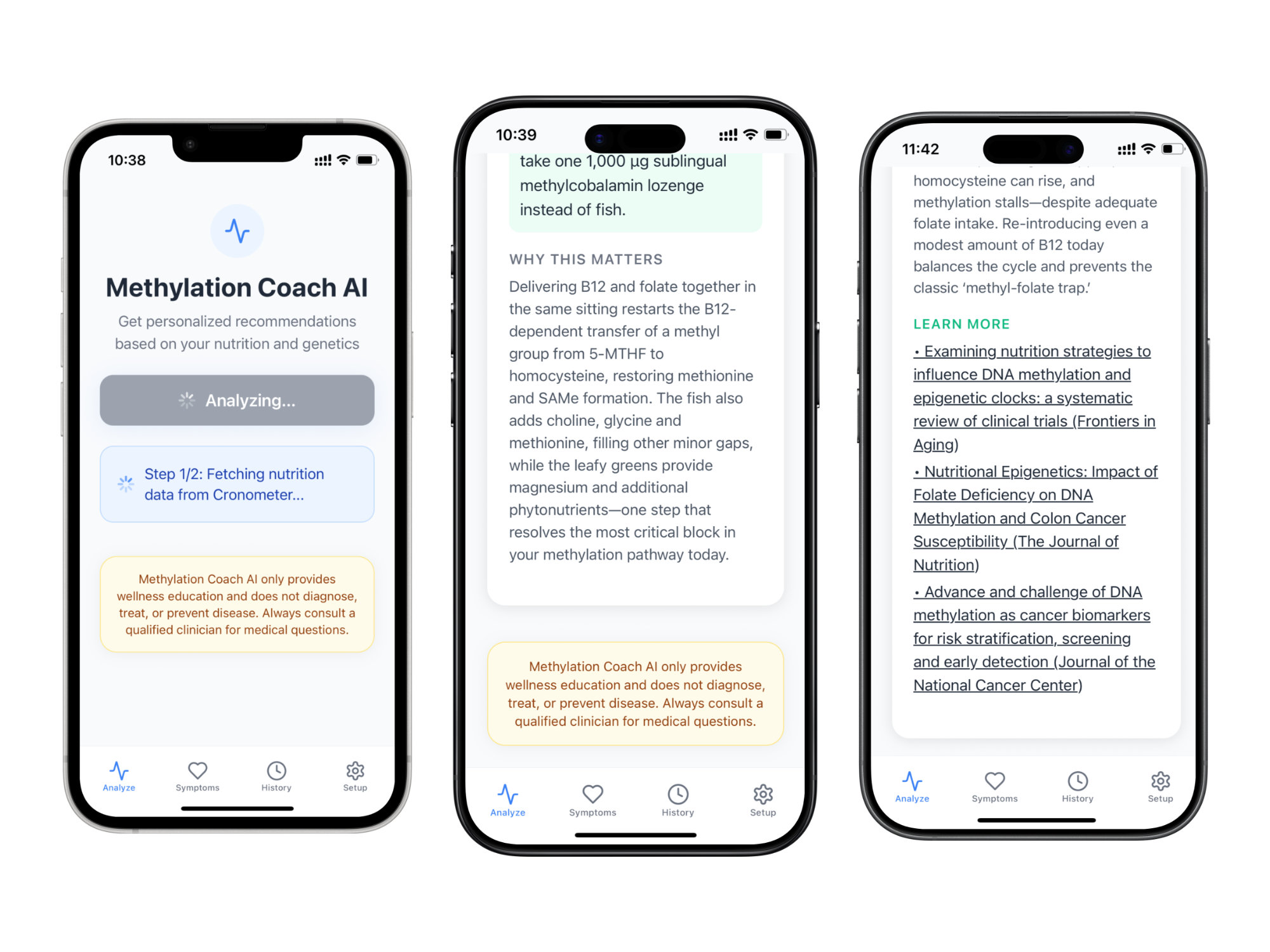 Methylation Coach AI